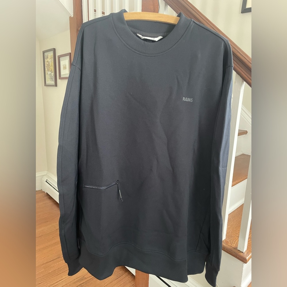Rains sweatshirt in navy blue size L